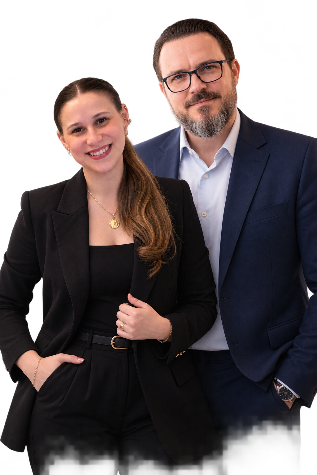 Dra. Julia e Dr. Clairton em composição institucional